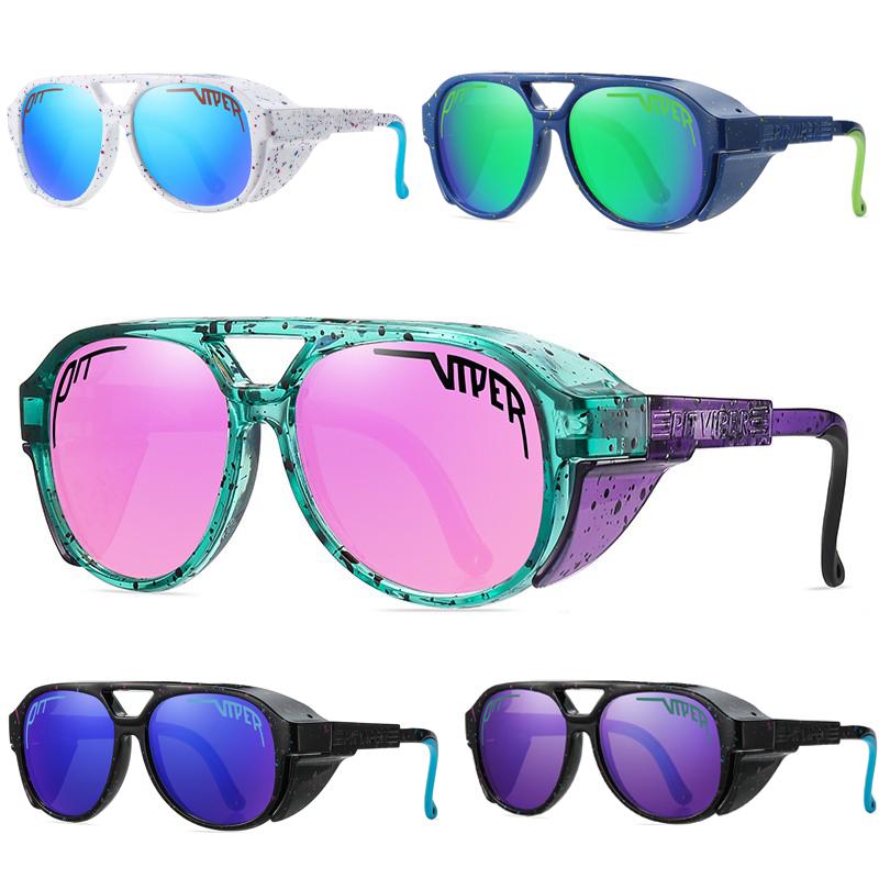 Bai Fen Bai Electronic 3C Men's Adult Uv400 Retro Pit Viper Sunglasses Wo Baseball Softball Punk Sun Glasses Fe Outdoor Sport Steampunk Eyewear