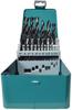 Makita DIN338 Drill Bit Set of 25 with Twist for Metalworking Case, Drill, [Used]