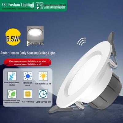 FSL Mikrowellen-Radarsensor LED Einbaustrahler