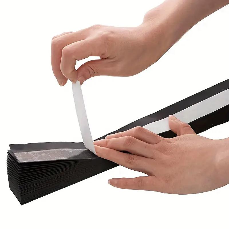 1PC Semi-Transparent Bedroom With Green Ribbons Removable Light Filtering Window Coverings Multiple Sizes