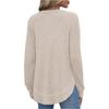 Women's Solid-color Fashionable Round-neck Top
