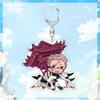 Anime Acrylic Key Ring for Jjk Ryomen Sukuna Yuji Itadori Megumi Fushiguro Chibi Version Self-Made Bag Pendant Birthday Gift
