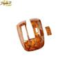 Wood Grain Middle Console Gear Shift Panel Trim 2pcs For Honda Accord 2008-2013