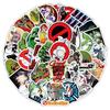 53PCS Ghostbusters Cartoon Stickers Frightened Movie Sticker Game Decals Scrapbook Luggage Laptop Guitar Bike Funny Toy