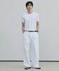 Beleudeunua Mono Cargo Pants (White)