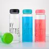 Water Bottle Plastic Universal Juice Cup Single Layer Portable Sports Water Cup Large Capacity Sealed Leak-proof Design Kettle