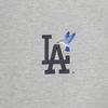 New Era Mlb La Dodgers Sweatshirt Heather Gray 15147517