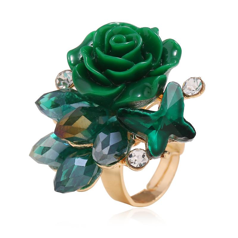 

Модное кольцо в стиле ретро, ​​креативное кольцо с бриллиантом, регулируемое кольцо с регулируемым отверстием, кольцо в богемном этническом стиле, модное кольцо 2