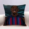 Ousmane D-Dembele Football  Double-sided print Pillow Case Pattern Printed Pillowcase For Living Room Sofa Cushion Cover