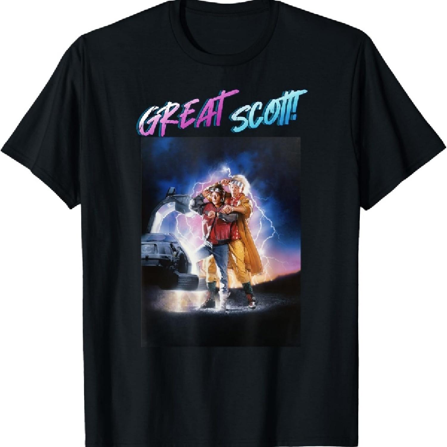 

Назад в будущее Отличный Скотт Постер Футболка XXXXXL чёрный