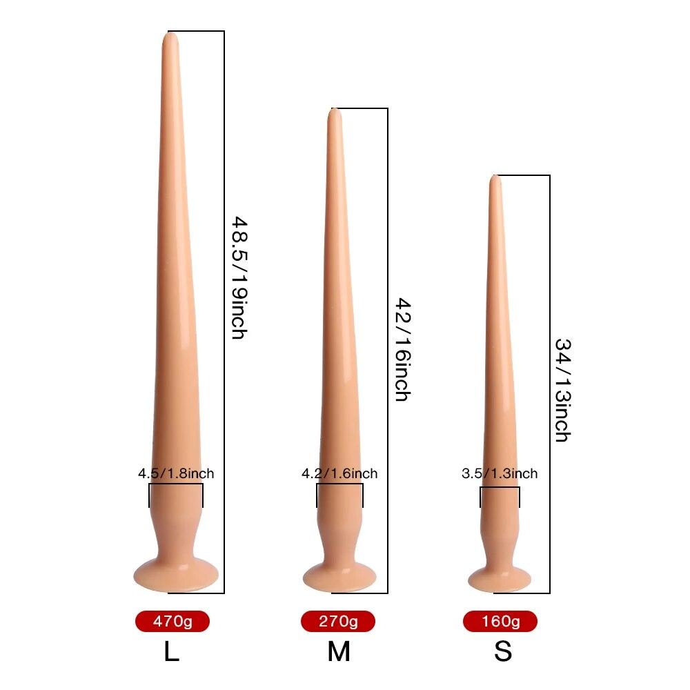 Buttplug Super Long Butt Plug Tail For Women Anal Dildo Dilator Man Prostate Massage Erotic Sexy Toys In Couple Sextoy Female