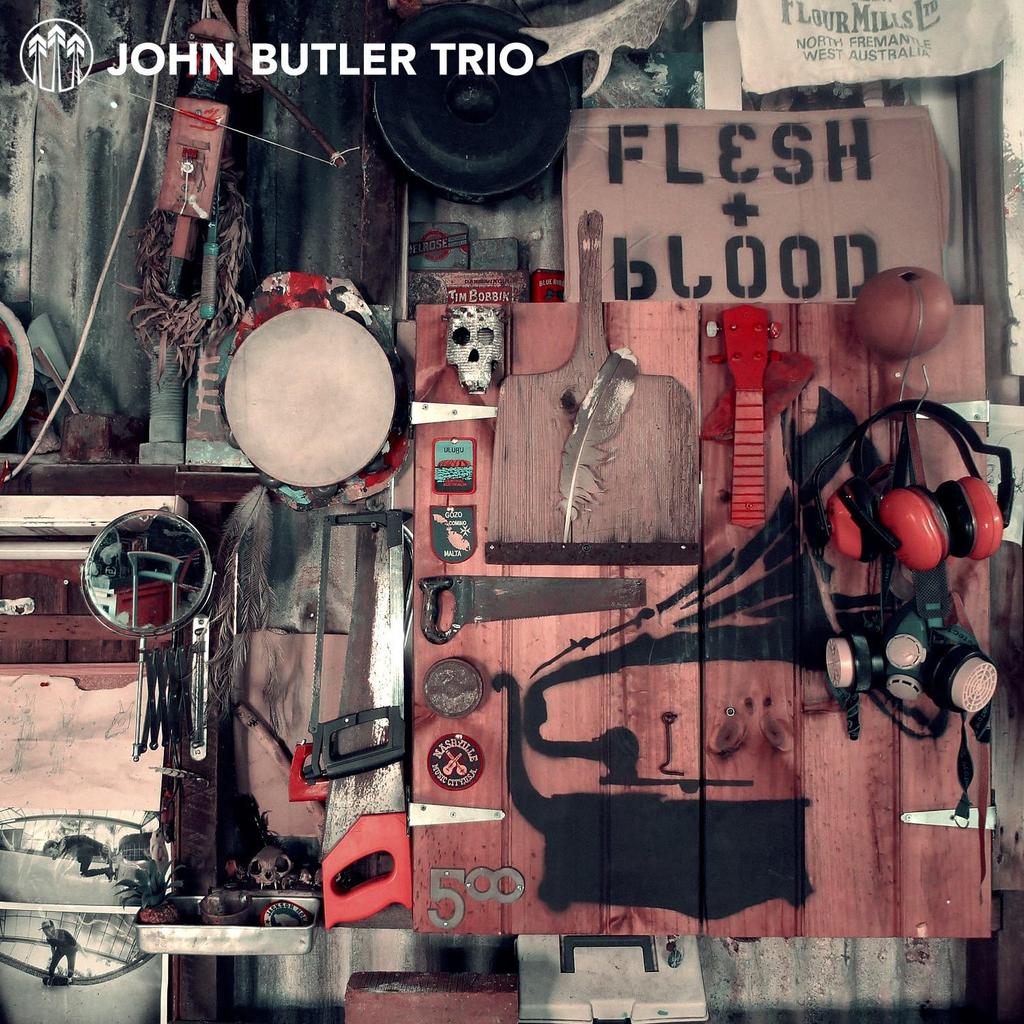 CD JOHN BUTLER TRIO - Flesh & Blood [Special Price Editio PCD18845 Japan ObiRock Used
