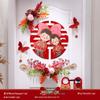 Gold Wedding Room Door Decoration Set with Xi Character Stickers