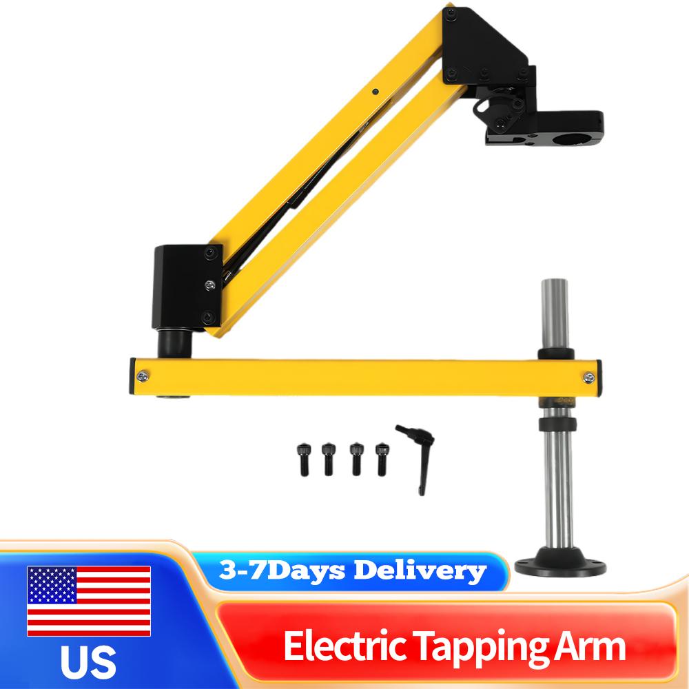 Electric Pneumatic Tapping Machine Flexible Arm Aluminum Alloy Mini Cantilever Support Bracket High Strength Industrial Hardware
