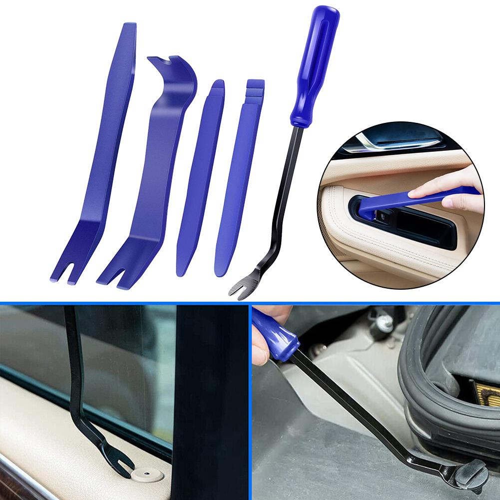 Blaues Auto-Panel Armaturenbrett Packungsinhalt Demontagewerkzeuge