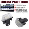 2X LED Car License Number Plate Light For Citroen C3 C4 C5 BERLINGO Saxo Xsara Picasso Peugeot Partner 206 207 306 307 308 5008
