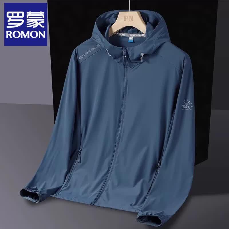 ROMON Unisex Ice Silk Sun Protection Hoodie 2026 3XL