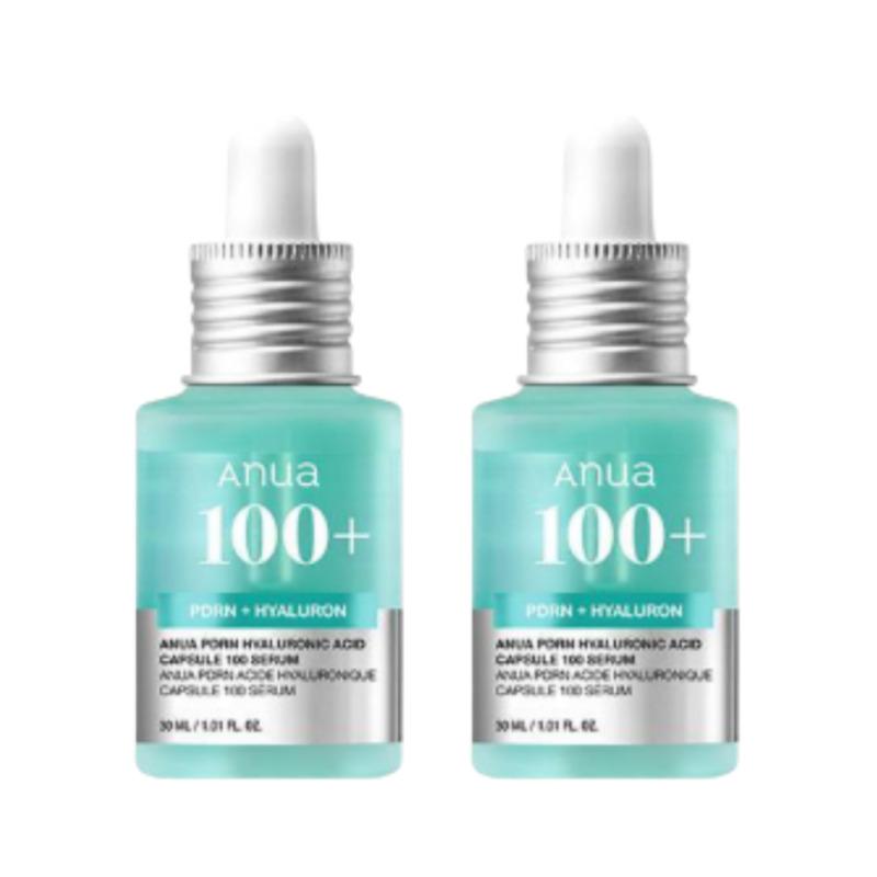ANUA PDRN Hyaluronic Acid Capsule 100 Serum 30ml Double Set 1set