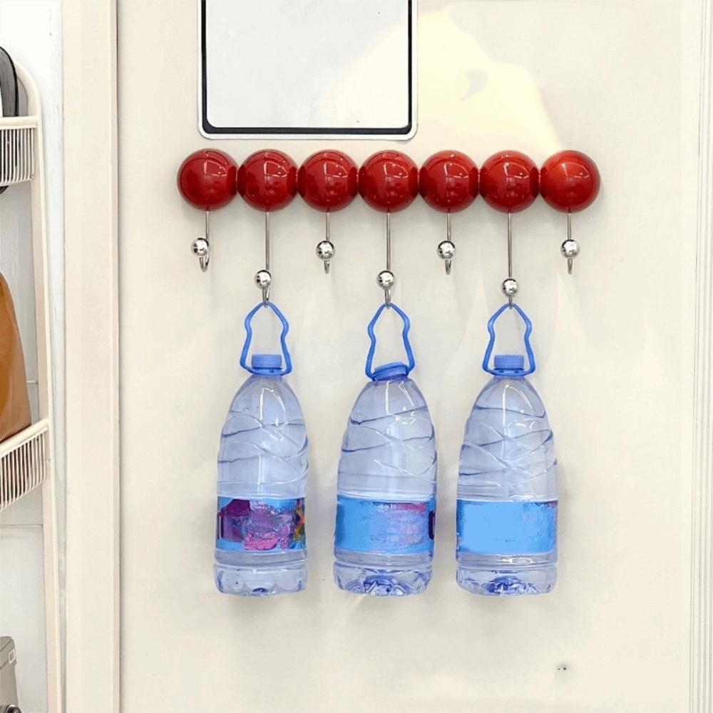 No Marks Suction Cup Hook Removable Clothes Storage Rack Hat Storage Coat Hanger Entrance Door