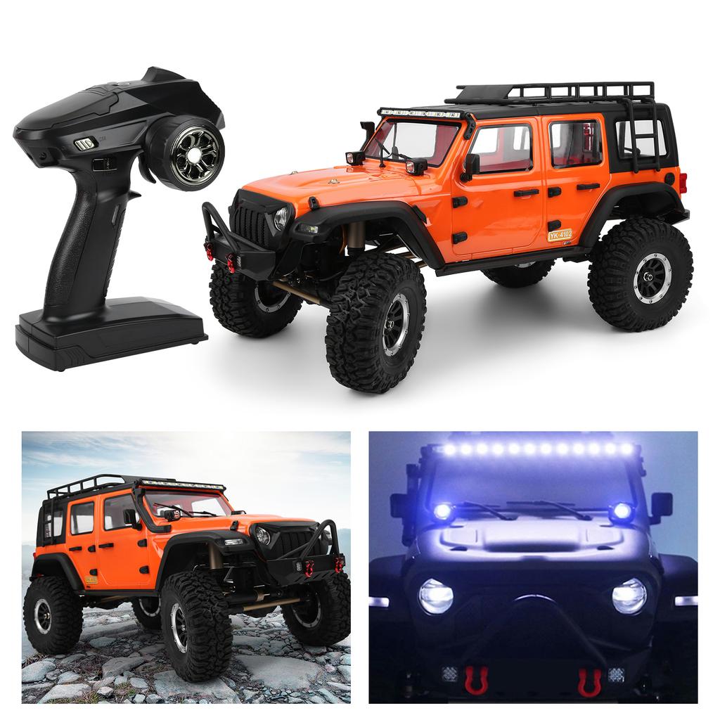 YK4102 PRO 1 10 RC Crawler Auto 2.4G 6-Kanal Fernbedienung LKW Modell Fahrzeug Spielzeug für Kinder