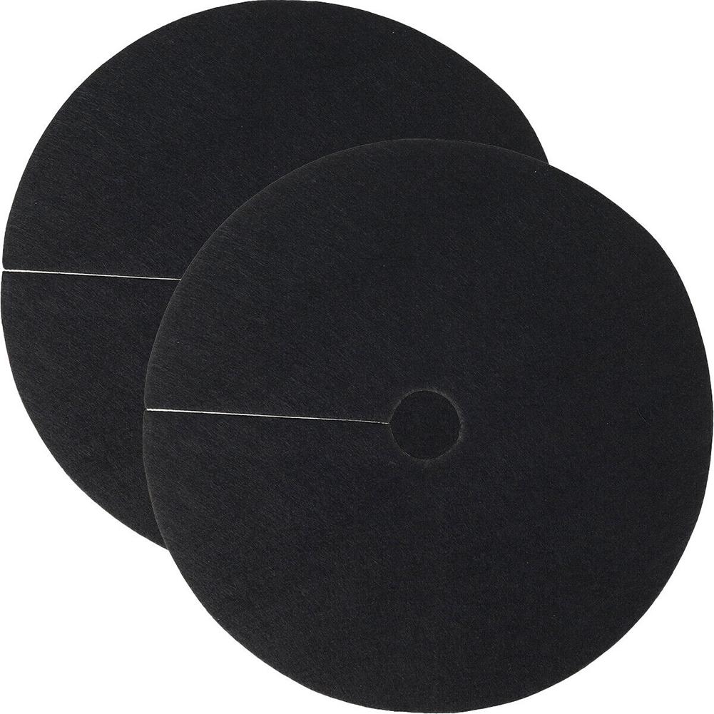 

Brand New High Quality Shading Mats Accessories Black Guard Natural Hanging Non-woven Fabric Ring Tree Protector Mats 25cm