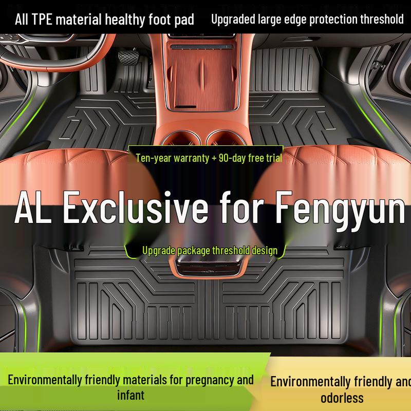 2025 Chery Fengyun A9L Custom TPE Interior Carpet Accessories