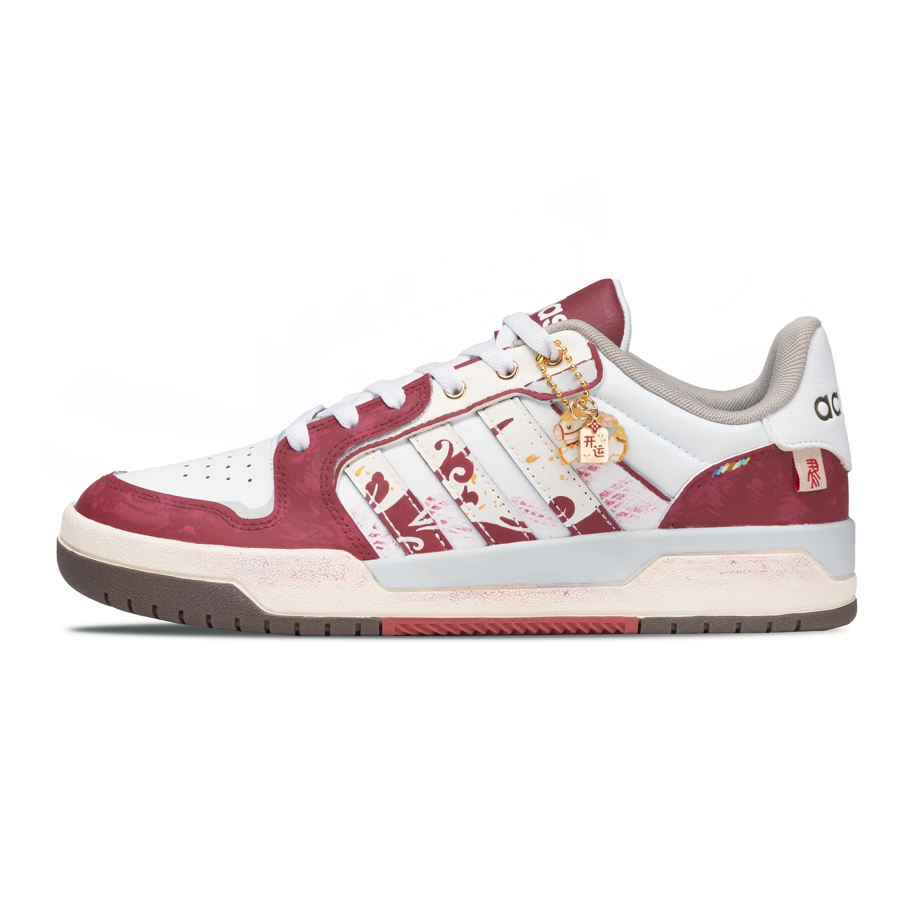 Adidas Neo Entrap Кроссовки для скейтбординга Низкие Унисекс Красный Белый FW3462(Команда216-) 36