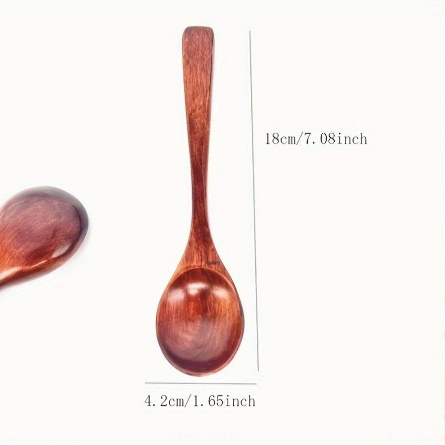 Modern Reusable Wooden Spoons Set For Dinner, Coffee, Milk, And Dessert for Parties Kitchen Gadgets