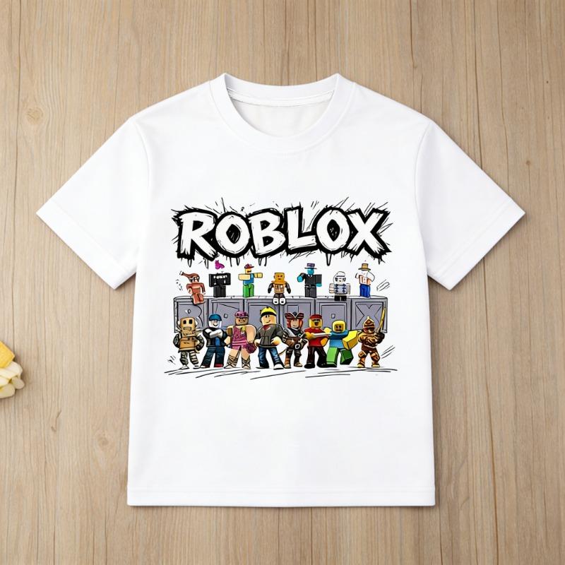 Axolotl Graphic Print Creative T-Shirts, Soft Comfy Crew Neck Short Sleeve Tee, Girls' Summer Tops