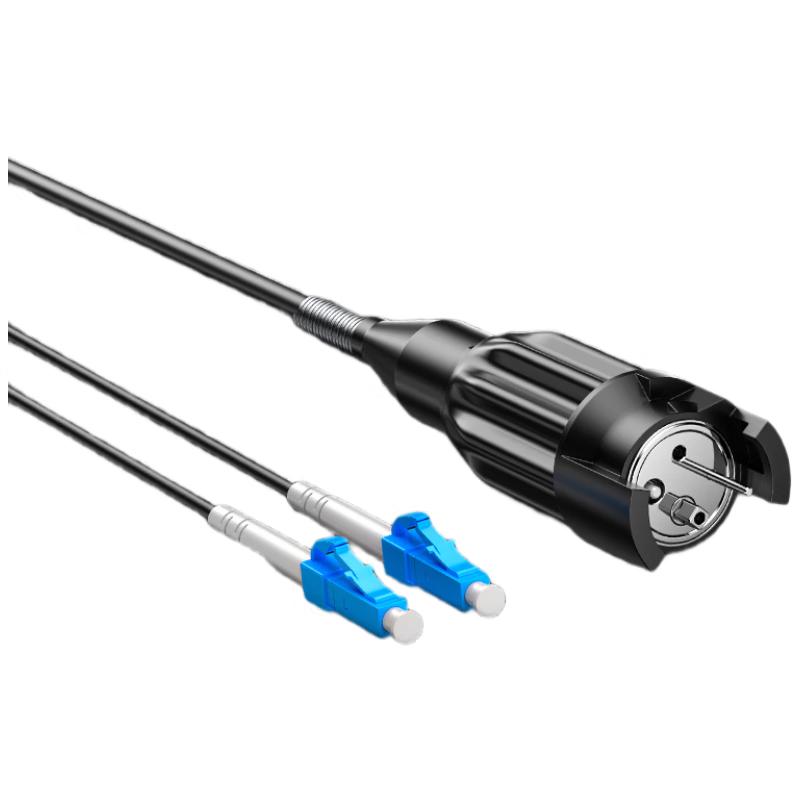HUALIXIN Outdoor Single-Mode Field Optical Cable Connector 2-Core 3m