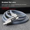 60W Multi-Port Charging Cable 4-in-1 Fast Charger IPhone Android USB-C Devices With Zinc Alloy Housing