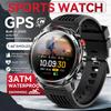 New  Professional GPS Sports Smart Watch Men 1.46" AMOLED Screen 3ATM Compass Fitness Tracker Military Smartwatch