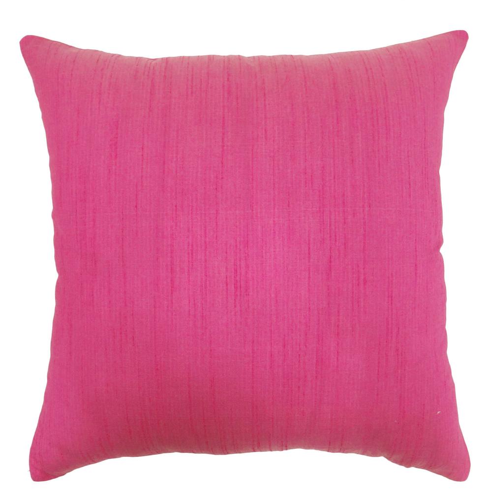 Home Bed Decor Pillow Throw Cushion Dupion Silk Solid Cover Case - Choose
