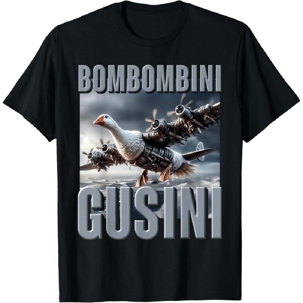 

Бомбомбини Гусини Персонаж, сгенерированный ИИ Итальянская футболка для мозгового штурма XXXXXL чёрный