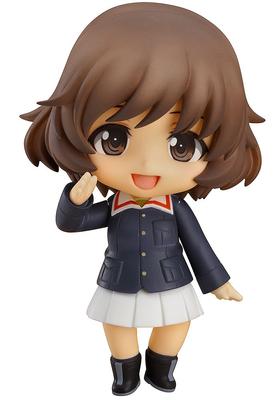 Girls Panzer Nendoroid Yukari Akiyama malovaná pohyblivá & (ABS&PVC postava bez měřítka)