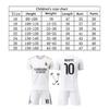 Set Maglia da Calcio Real Madrid Mbappe Bianco Edizione per i Tifosi Kit