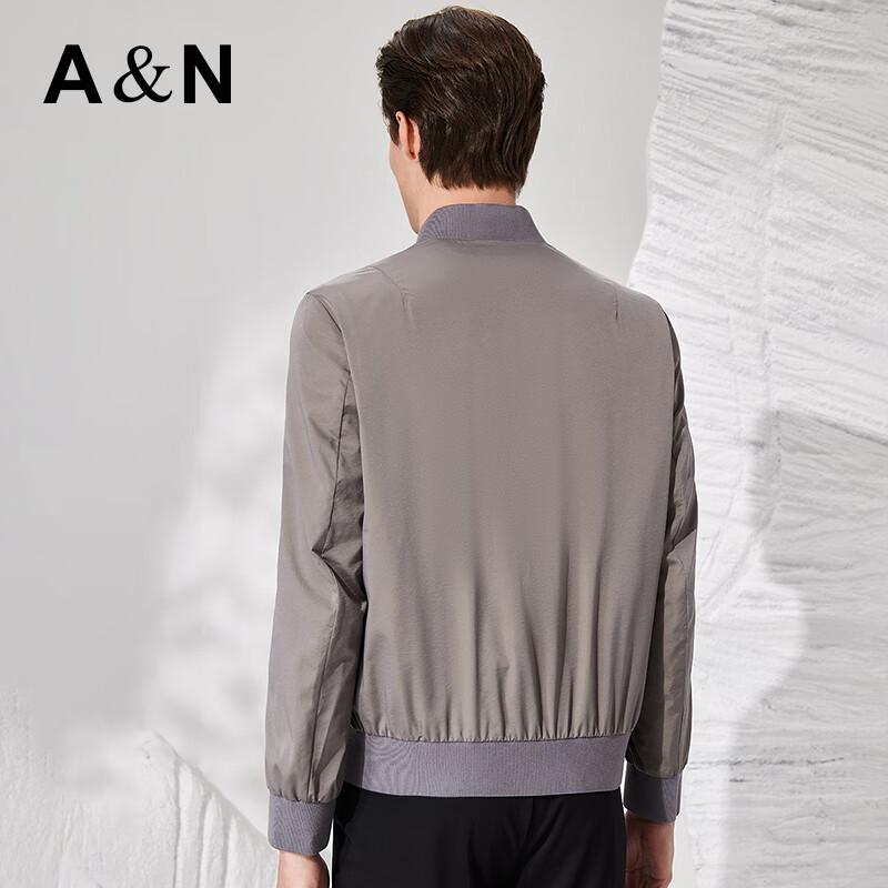 Antonio Men's Minimalist Luxury Lightweight Baseball Collar Jacket