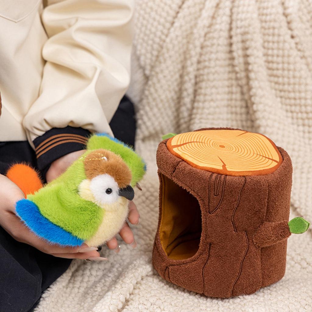 Cute Plush Toy, Birds Cartoon Doll, Figurine, Children's Gift, Without Label