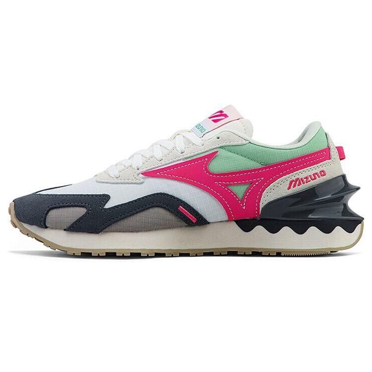Mizuno LG 70s Low Top Running Shoes Retro Unisex sneaker Gray Blue Red D1GH213004