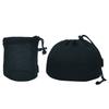 Outdoor Camping Pots Storage Bag Black Nylon Mesh Bag Travel Stuff Sacks  Drawstring Bag Picnic Cookware Storage Pouch
