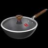 KOBACH 32cm Cast Iron Stir-fry Wok