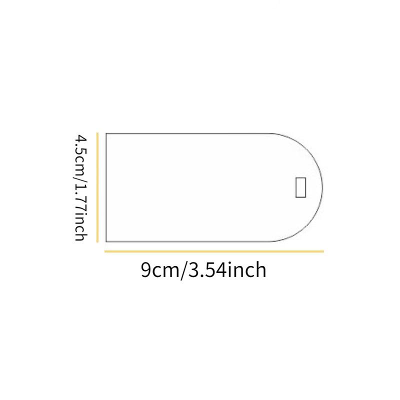 Frosted Acrylic Wedding Blank Place Card Clear/Gold Arch Gift Tag Name Plate Seating Chart Sign DIY Mark Place for Banquet Party