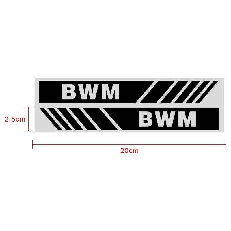 2PCS Car Rearview Mirror Decoration Sticker Emblems Styling For Bmw 3 2 5 Series E90 F10 E60 X3 F25 E46 X5 G05 F30 X5 E53 E91 M5