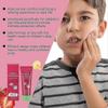 For Kids Strawberry Probiotic Hydroxyapatite Toothpaste 80g Fluoride Free Safe Swallowable Enamel Repair Cavity Protection