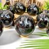 1pc Gorgeous Natural Firework Stone Sphere Crystal Carving Gemstone Jewelry Accessory Birthday Gift Party Desktop Decor