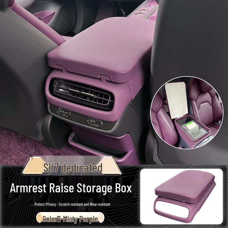 Xiaomi SU7 Armrest Box Heightening Pad & Car Storage Cover