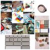 multicapacity Artist Preferred 0.5ml/1ml/2ml Watercolor Paint Box; Portable Travel Art Supplies, Magnetic Aluminum Palette