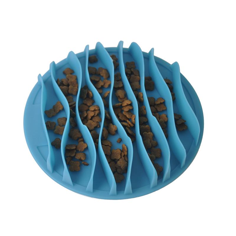 Domácí mazlíček Pes Kočka Jídlo Pomalý Krmič Design Džungle Štěně Protiskluzová Miska Proti Dušení Zastavovací Labyrintová Miska Zdravé Stravování Krmení Nadýmání Potřeby