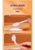 New Year Special: Disposable 129mm Thickened PP Plastic Folding Spoon, Individually Packaged