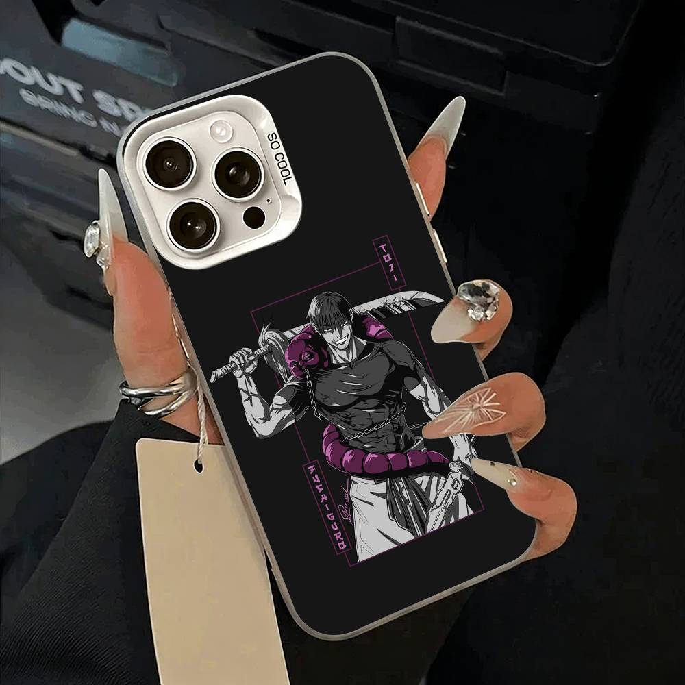 

Charismatic villain-Fushiguro Toji Phone Case For iPhone 17,16,15,14,13,12,11 Plus,Pro Max,XS,white silver phone case iPhone14Plus